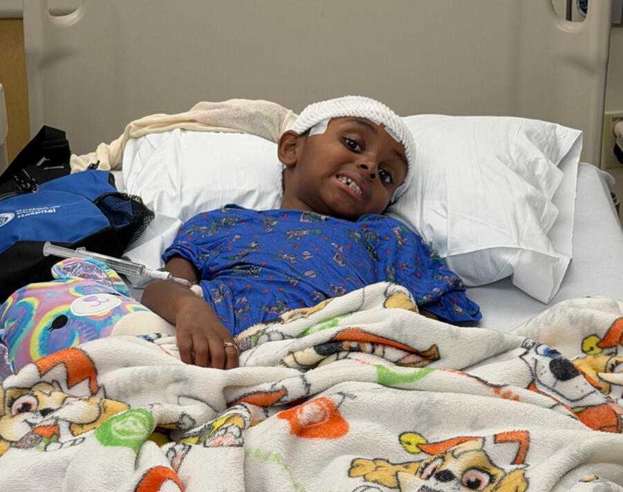 Even in the midst of pain, Melodia can still crack a smile and be thankful for love and life.