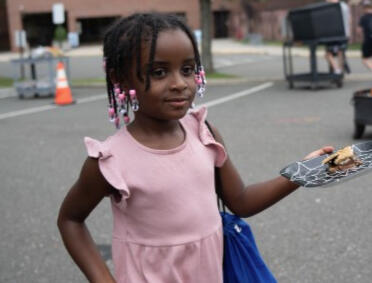 Melodia during fun times at the Summer 2025 Neil Klatskin summer camp at the Kaplen JCC on the Palisades.